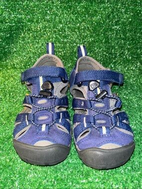 Keen Seacamp II CNX 1010088 Sandals Blue Depths Gargoyle Hiking Shoes